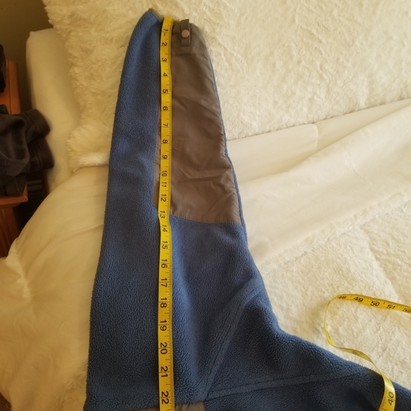 The North Face Denali Jacket Blue and Gray Vintage - Picture 4 of 8